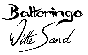Logo 'Balteringe and Witte Sand'